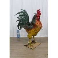 Métal rooster , 26 inches , Napa